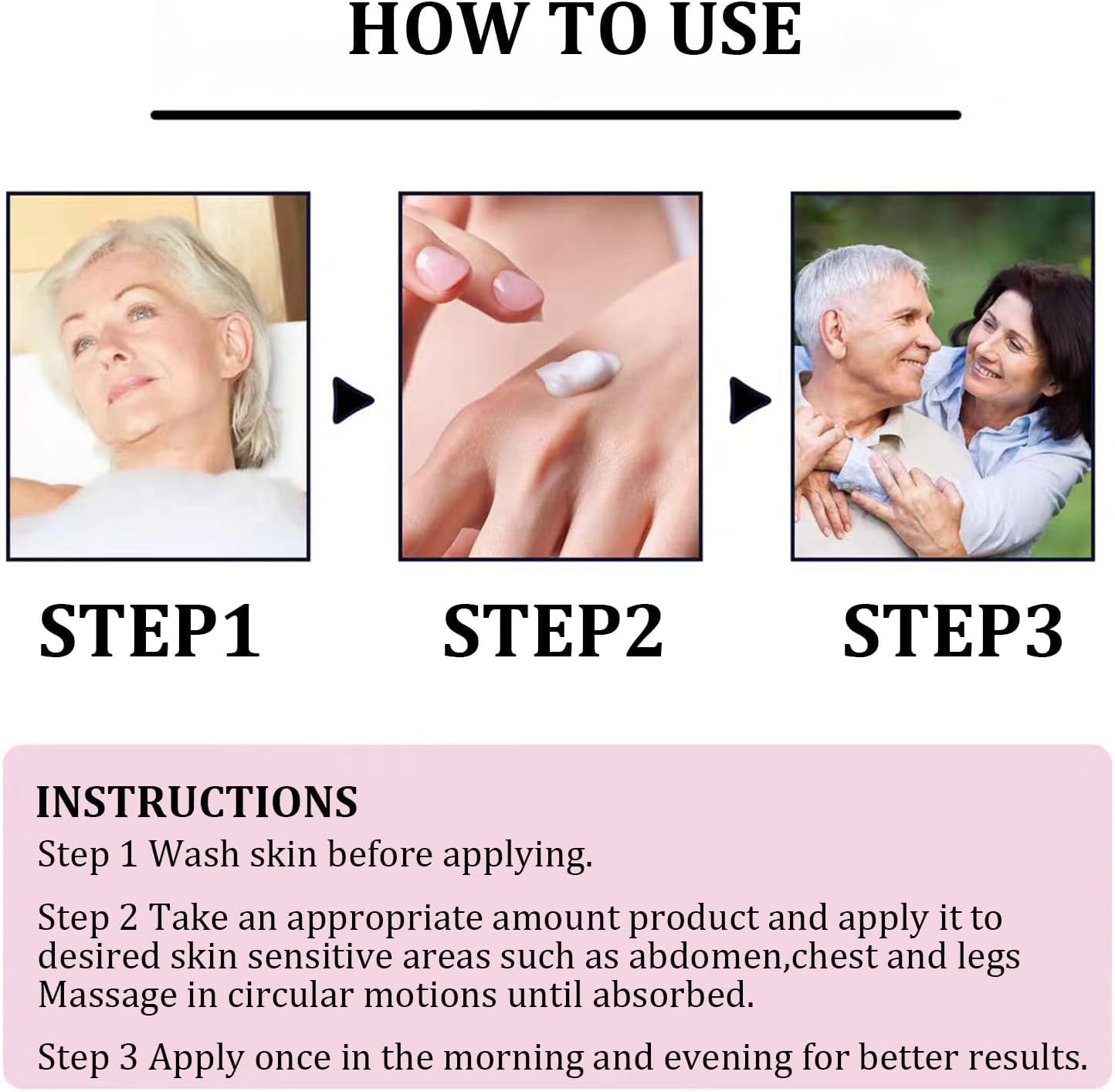 Leogony 2 * 100ml Estrogen Gel, Solve Menopause Cream for Women