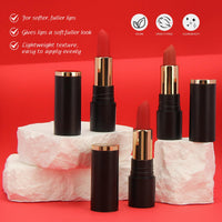 Anglicolor 4PCS Red Lipstick, Matte Lipstick, 24 Hour Lipstick, Waterproof, High Coverage, Rich and Radiant Colour, Vegan & Cruelty-Free (4PCS, 15.2g)