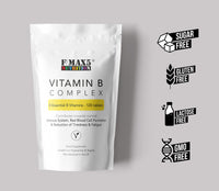 formula max5 nutrition Vitamin B Complex 120 Tablets (4 Month Supply) - Contains All Eight B Vitamins in 1 Tablet, Vitamins B1, B2, B3, B5, B6, B12, Biotin & Folic Acid by Fmax5 Supplements