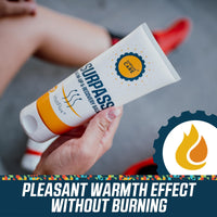 SURPASS Pre-Workout Warm-Up Balm for Athletes | Irritation-Free Ultra Strength Pre-sport Muscle Rub | Joint & Muscle Soothing Relief Recovery Therapy | Post-workout Muscle Relaxer (200ml)
