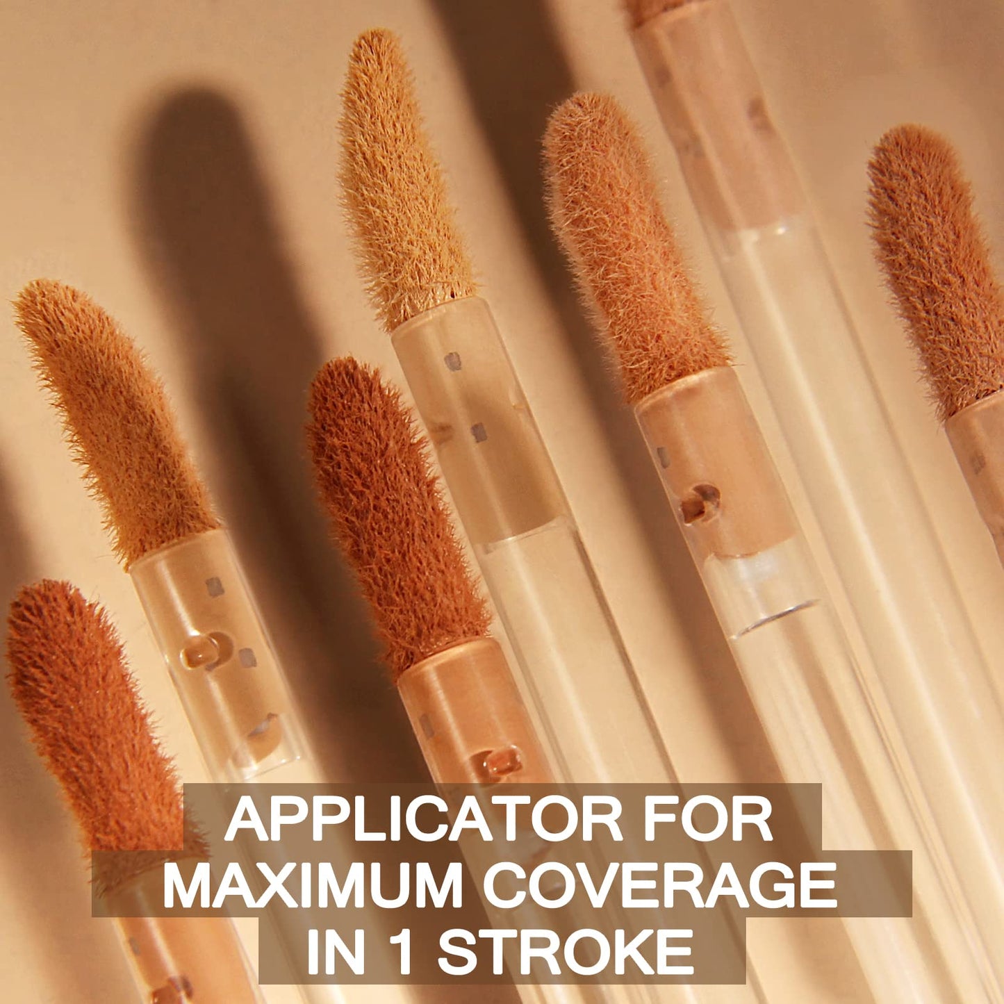 Anglicolor PHOERA Full Coverage Liquid Concealer 1 Count, Moisturizer HD High Definition Foundation, 24HR for Dark Circles (103#BEIGE)