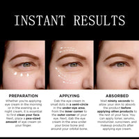 Celyn Instant Firm Eye Tightener, Ksndurn Eye Bag Cream - Reduce Eye Bags, Fade Fine Lines, Dark Circles, Tightens & Smoothes Fine Lines (2Pcs x 30ml)