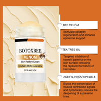 ISBEAUSOLS Bee Venom Firming Serum Stick - Flysmus Firming Serum Stick - Skin Tightening Cream For Face - Advanced F-irming & Wrinkle-Reducing Day & Night Serum - Face S-erum for All Skin Types