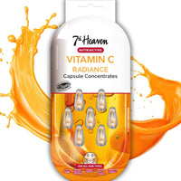 7th Heaven Vitamin C Capsule Concentrates (7 Day Supply). Daily Glow Cream. Brightening Vitamin C Capsules for Face Care (all Skin Types). Vegan Vitamin C Serum for Face - Genuine 7th Heaven Skin Care
