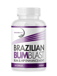 GRABMEONE Bum and Hip Enlargement Supplement - Natural Enhancer Supports Bigger, Toned, and Firm Bum - Bum & Hip Enhancement (120 Capsules)