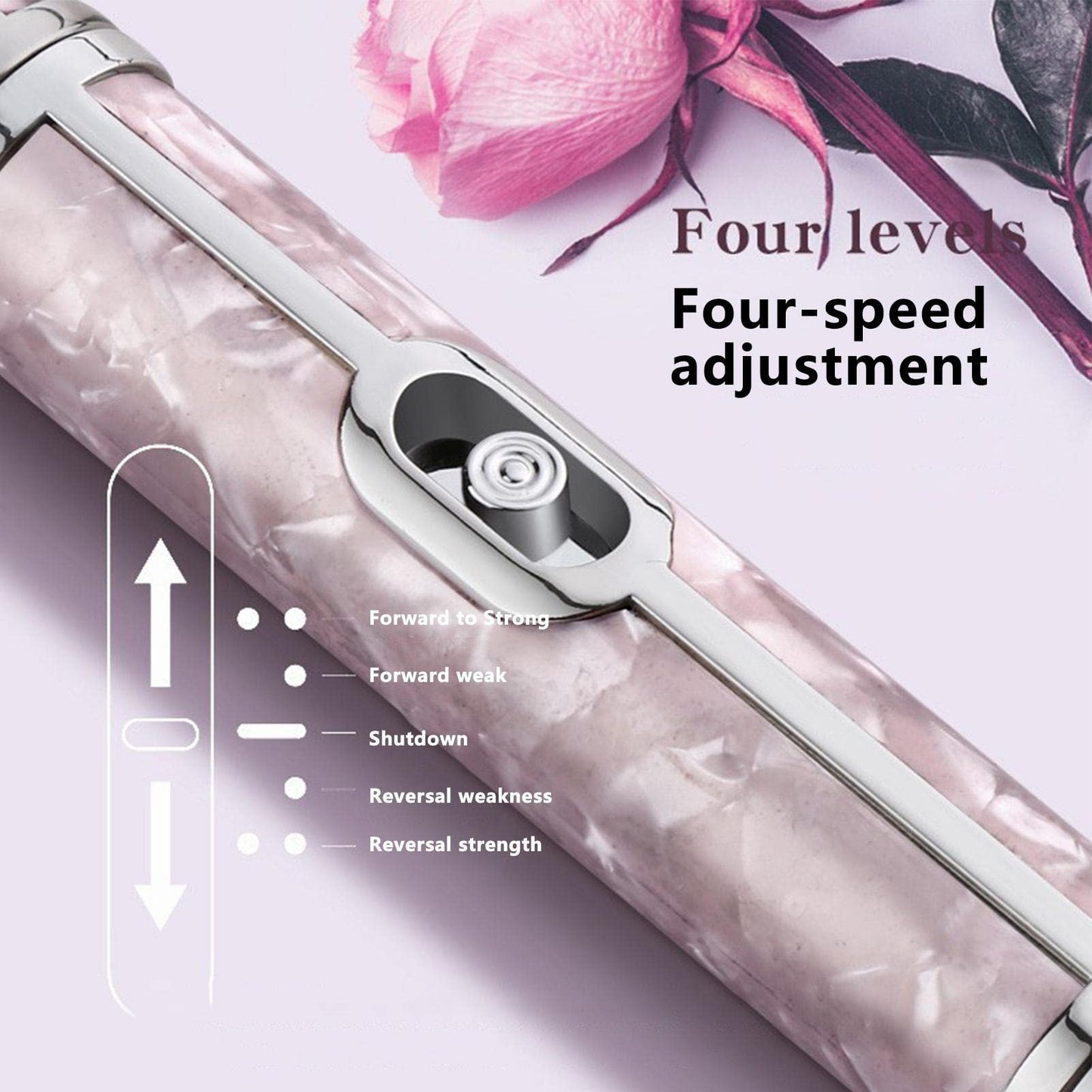 SILULCM Nail Grinder for Human - Electric Nail Drill - Professional 4 Speeds Electric Nail File for Thick Toenails, Nail Polishing Nursing Peeling Removing Grinding Edge Shaping