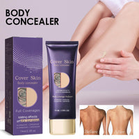 Generic All over Complexion Perfector with Extra Large Body Makeup Brushm, 2-in-1 Body Camouflage and Illuminator, Tattoo Cover up Cream, Body Full Coverage Perfector Waterproof No Transfer