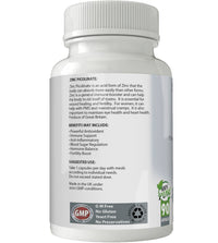 Simply Pure Zinc Picolinate Capsules 30mg x 90, with Added Copper, Gluten Free, GM Free, Vegan