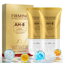 Angozo Ah-8 Firming Neck Cream,Neck Firming Cream,Tighten and Lift Neck Cream with Hexapeptide,Double Roller Massage, Reduce Wrinkles Fine Lines and Double Chin, Firm,Moisturizing(120g)-2Pcs