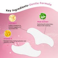 Naterido Forehead Patch Wrinkle Treatment 22 Pcs, Anti-Slip Design with Aloe, Collagen, Vitamin E, Overnight Face Lift for Sleep Lines Prevention