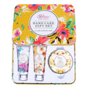 BODY & EARTH # LOVE Hand Cream Gift Set for Women - Hand Lotion with Shea Butter, Skin Care Gift Box Includes 2 Hand Cream & Exfoliating Cream, Birthday Gifts for Her