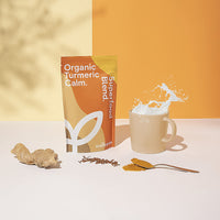 Healthxcel High Strength Turmeric Powder Organic, Black Pepper, Ginger, Flaxseed Protein, Ashwagandha, Maca Root, Date Powder Turmeric Supplement 150g - Immune Support, Inflammation Relief & De-Stress