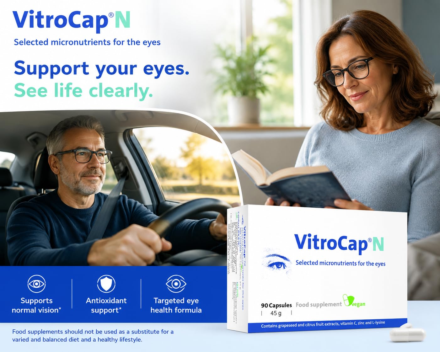 VITROCAP Vitrocap Capsules Pack of 90 Capsules