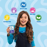 Health4All Kids Magnesium 180 Chewable Tablets for Children 4+, Sleep & Stress Support