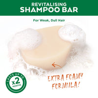 Garnier Ultimate Blends Ginger Recovery Revitalising Shampoo Bar Weak, Dull Hair 60g