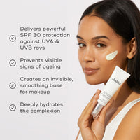 Medik8 Advanced Day Total Protect SPF 30 Face Moisturiser - Hydrating & Non-Greasy UVA Protection - Lightweight Suncreen & Moisturiser - 50ml