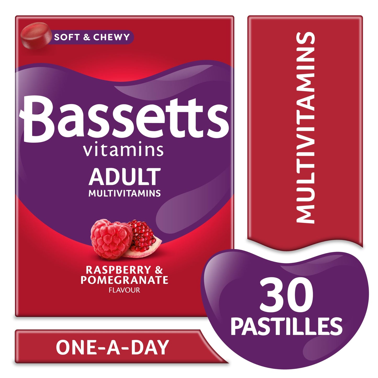 Bassetts Vitamins Adults Multivitamins 30's, 97.2 g