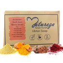 Natureza Organic Handmade Ubtan Sandalwood soap Turmeric soap bar 90g