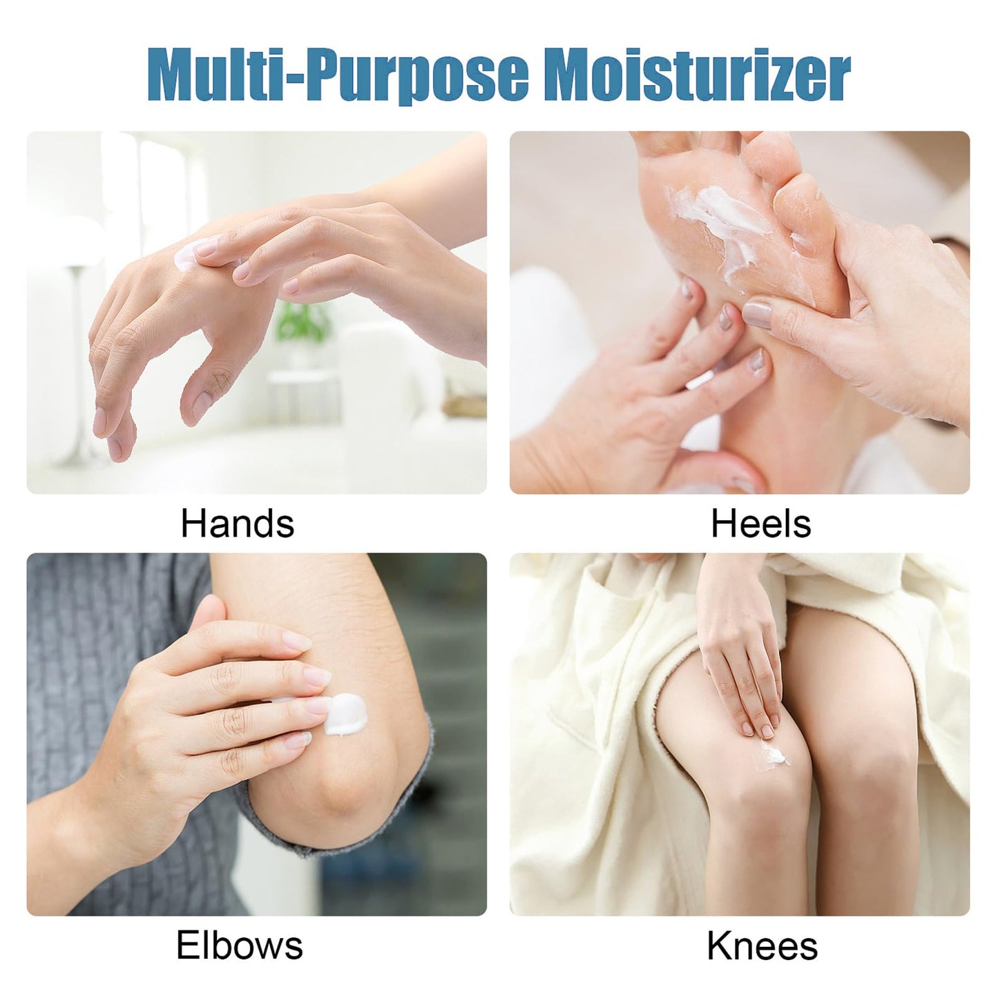 Shengqialun Urea Foot Cream, Foot Cream for Cracked Heels and Dry Skin, Urea Cream Cracked Heel Repair Cream for Feet and Hand, Deep Moisturizing Callus Remover for Hand Foot Body Care (50g)