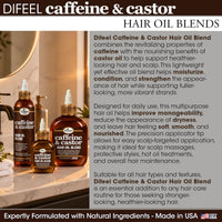 Difeel Caffeine & Castor Premium Hair Oil for Faster Hair Growth 75 ml