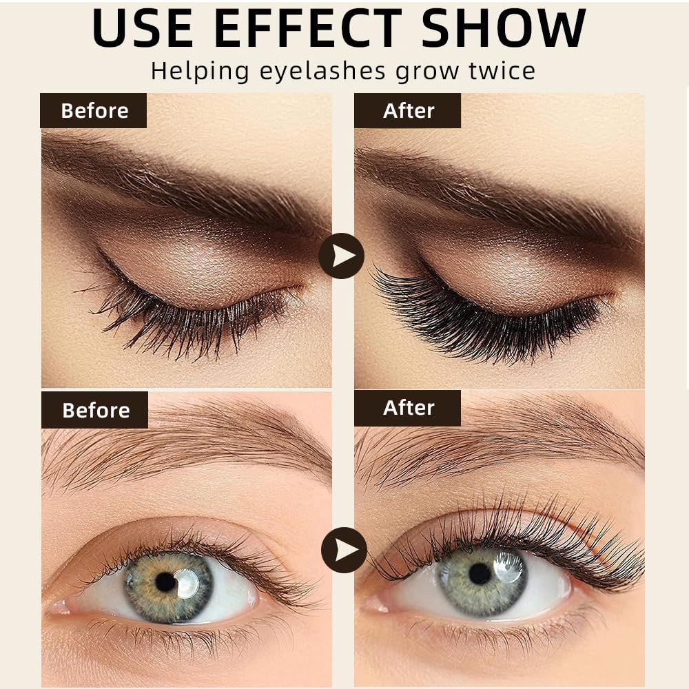 Mornery Eyelash Growth Serum - Premium Lash Serum for Eyelash Growth/Eyelash Enhancing Serum Boost Lash Growth Serum, Advanced Formula for Longer, Fuller and Thicker Luscious Lashes
