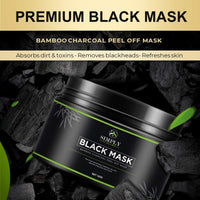 Simply Sublime Peel Off Face Masks - Blackhead Remover Mask - Charcoal Face Mask - Face Masks Beauty Peel Off - Blackhead Mask - Acne Treatment For Men or Women - Face Masks Skincare