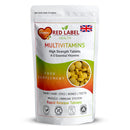 Red Label Health Multivitamin 180 Tablets (6 Months Supply) for Men & Women High Strength Multi Vitamin Supplement for Immune Support & Wellbeing, One a Day Multivitamins