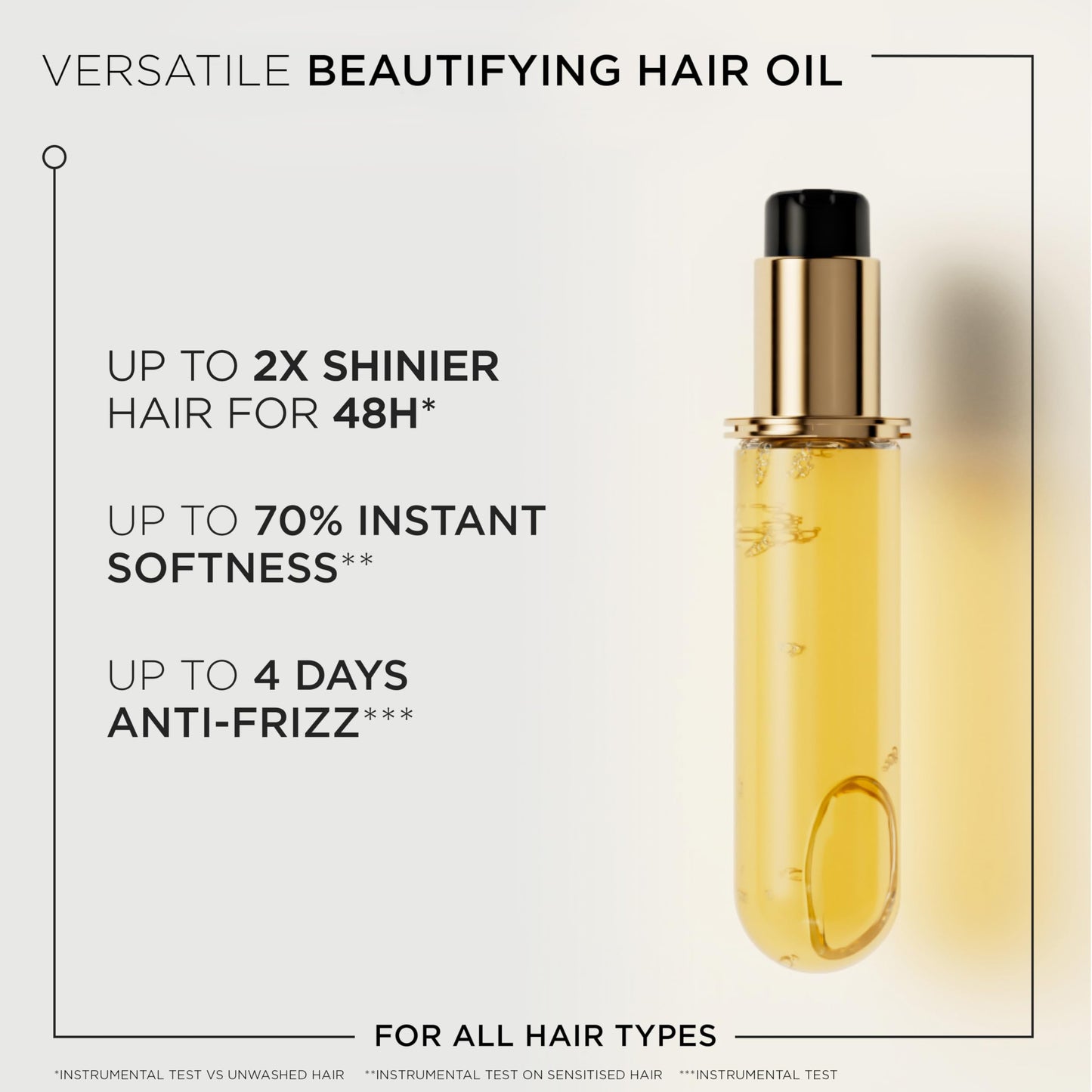 Kérastase Elixir Ultime Hair Oil, Refill Capsule, Nourishes Dull Hair, For All Hair Types, Strengthens and Protects Hair From Heat, With Argan and Camellia Oil, L'Huile Originale, Refill 75ml