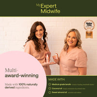 My Expert Midwife No Harm Nipple Balm, 100% Natural, medical grade Lanolin, fast relief, protection for sore cracked nipples. Moisturising, odourless, tasteless, breastfeeding Safe Nipple cream, 60ml