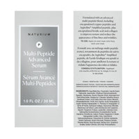 Naturium Multi-Peptide Advanced Serum, Firming & Smoothing Face Serum for Fine Lines & Wrinkles with Advanced Multi-Peptide Blend | 1.0 FL OZ / 30 ML