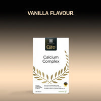 Healthspan Elite Calcium Complex 1,200mg | 120 Tablets | All Blacks Official Partner | Added Vitamin D3 and Vitamin K1 | Bone Health | Vanilla Chewable Tablets | Informed Sport Accredited | Vegetarian