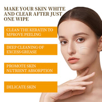 QUIWEN Orange Face Exfoliator Gel Vitamin C Exfoliating Face Scrub Mild Deep Exfoliating Face Wash Orange Exfoliating Gel for Brightening Skin,Soft Your Skin and Remove Dead Skin For Smooth & Radiant