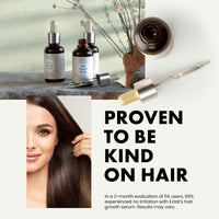 Hair Growth Serum - Hair Serum for Dry Damaged Hair, Hair Serum for Frizzy Hair - Biotin Oil Hair, Anti Frizz Hair Serum for Men and Women, Sulphate Free, Vegan