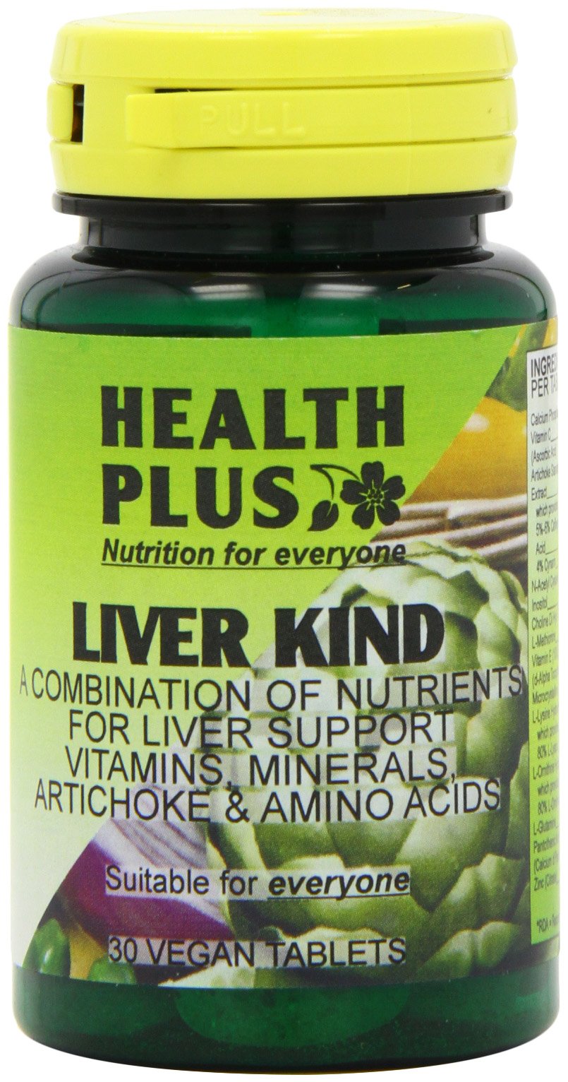 Health Plus Liver Kind One-a-day Multi Nutrient Liver Support Supplement - 30 Tablets