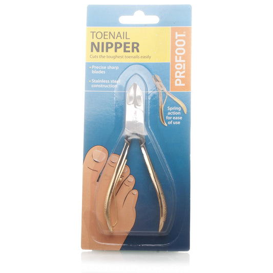 PROFOOT Profoot Toenail Nipper - Ideal for Ingrown Nails - Podiatry Toenail Clippers - Cuts Nails Easily - Precise Sharp Blade - Cuts The Toughest Nails Easily - for Fingers & Toes