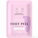 Ondée Thermale Foot Peel Mask - Exfoliating Foot Masks, Moisturising Foot Mask with Vitamin E, Foot Peel Mask for Hard Skin, Callus and Cracked Heels - Foot Care Foot Mask Peel, 1 Foot Pack