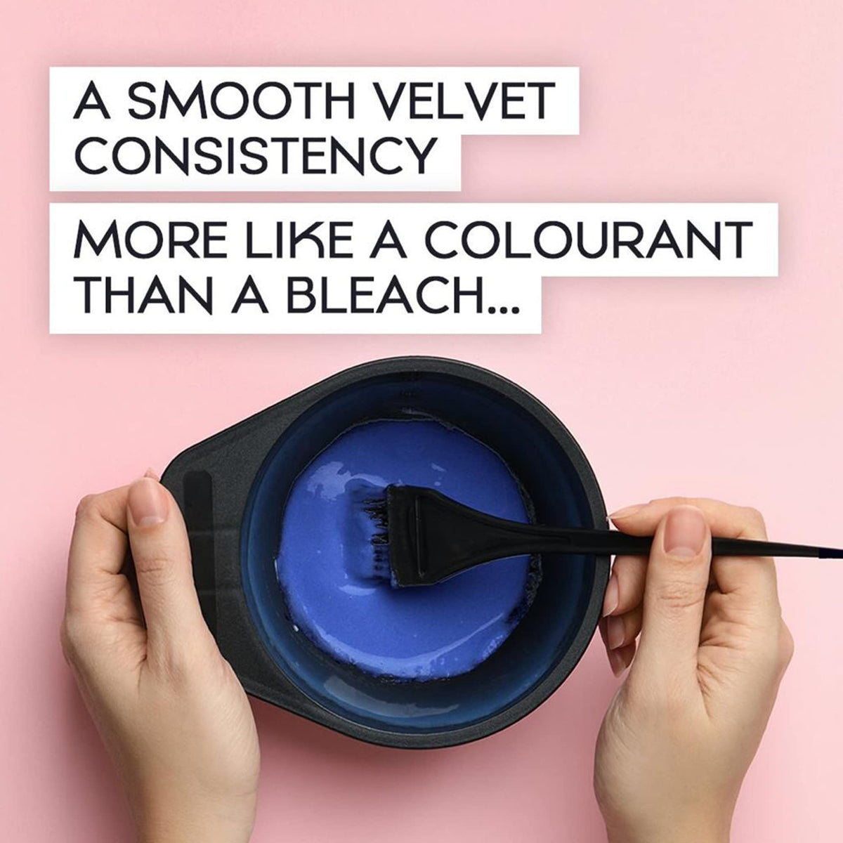 Blonde By Choice Professional Hair Bleach, Blonde by Choice Blue Velvet, Premium Hair Lightener, 9 Levels Of Lift, Inbuilt Blonde Toner, Perfect Bleach Hair Dye for Root Touch up, Highlights, Balayage, Ombre (100g)