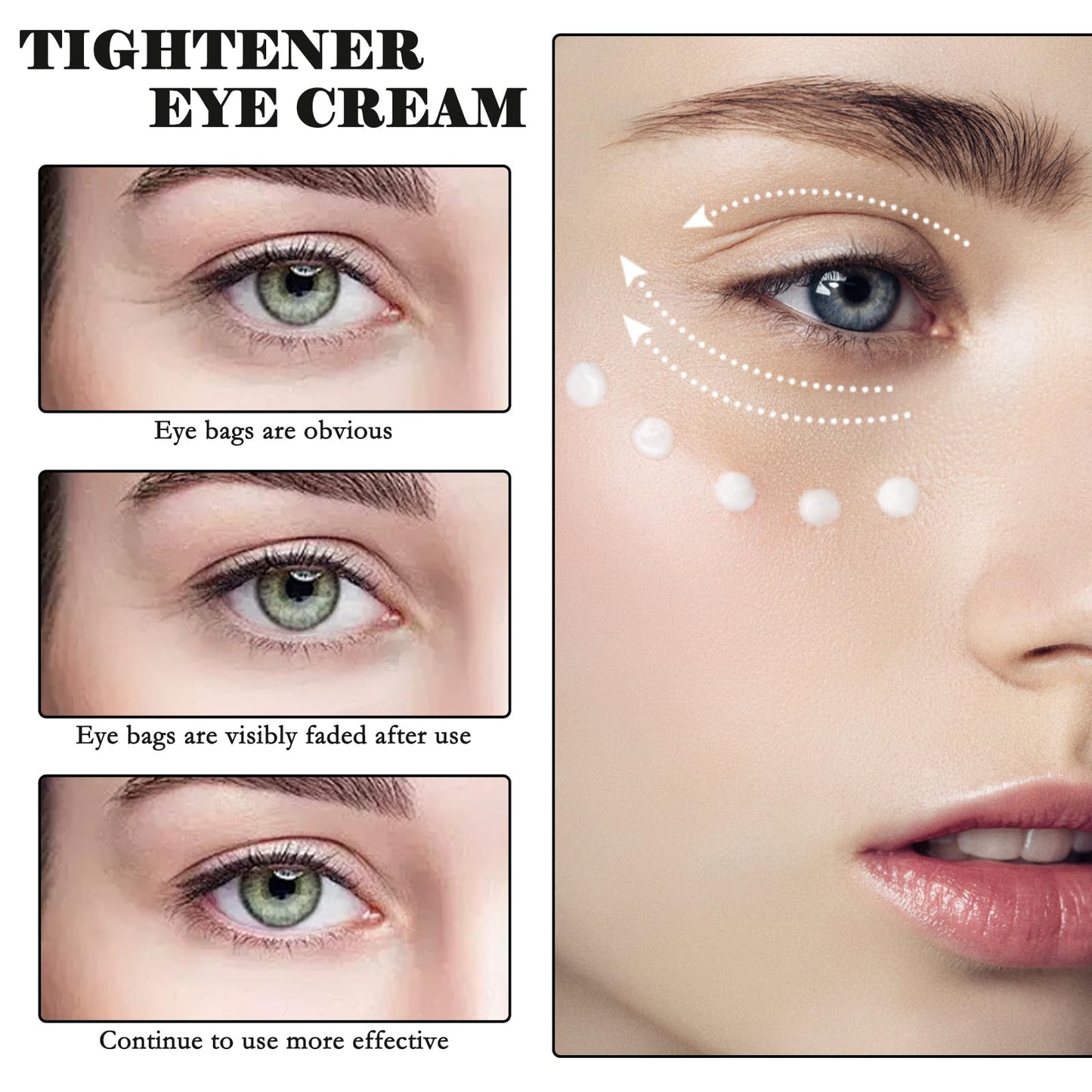 LINXINS Celyn Eye Cream, Celyn Instant Eye Tightener, Celyn Instant Firmx Eye Tightener, Eye Tightening Cream Instant, Fade Fine Lines,Tightens and Smoothes Fine Lines (2PCS)