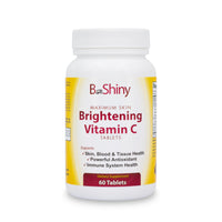 Vitamin C 1000mg Maximum Skin Brightening with Rose HIPS and Bioflavonoids Immune Support Supplement, Antioxidant Tablets Healthy Aging, Builds Energy and Overall Well-Being
