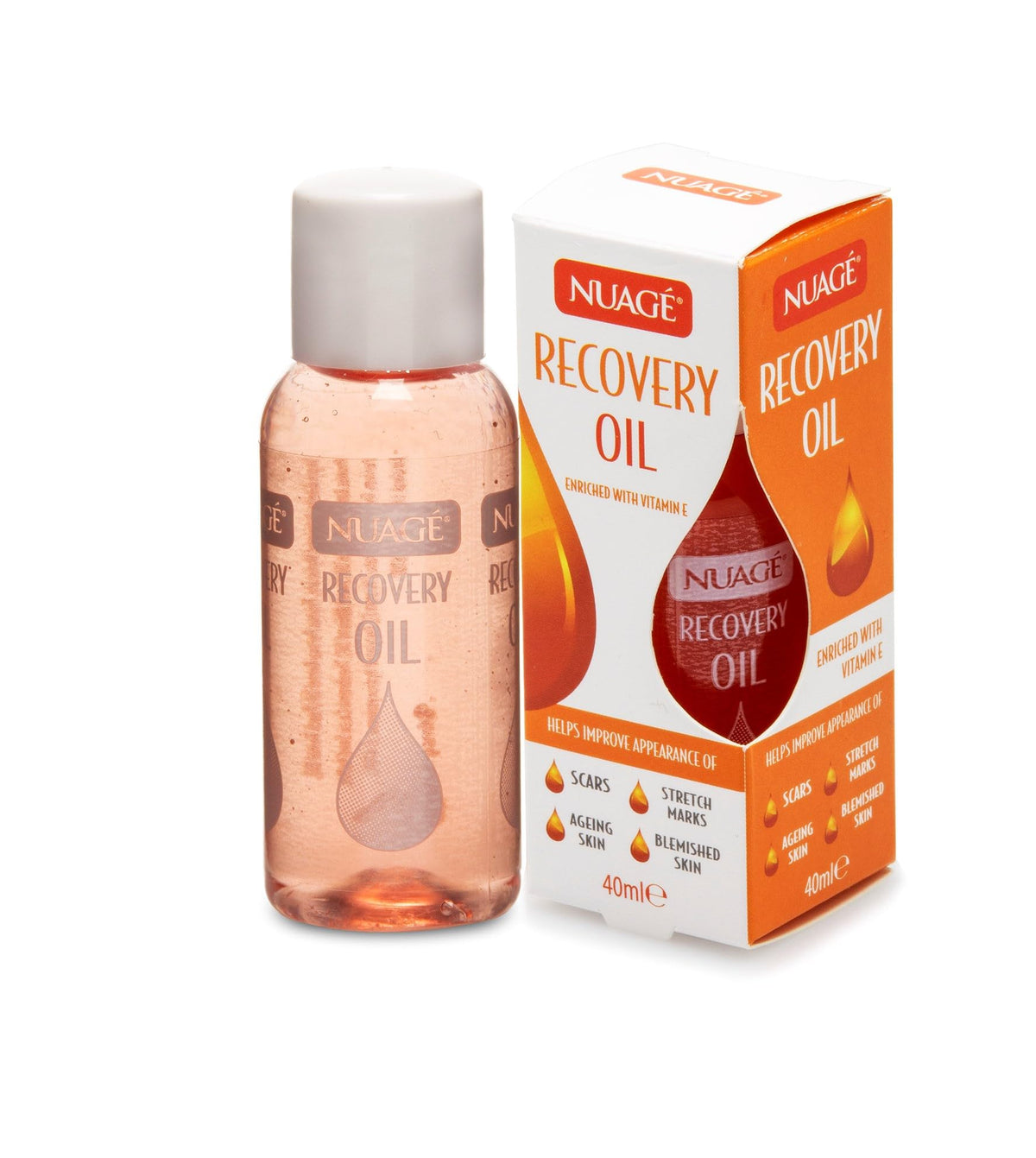 NUAGÉ NuageRecovery Oil, 100Ml (With Vitamin E) Orange