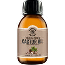 Natural Planet Castor OIl 100ml Cold Pressed Premium Quality 100% Pure Hexane-Free, Non GMO, Versatile Usage Eyelashes, Eyebrows and Hair growth