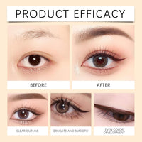 KoolShiro Persona Eyeliner Pencil Waterproof, 24 Hr Waterproof Eyeliner Duo Sharpenable Eye Pencil, No Smudging, Fading, Smooth And Easy To Color (Bronze)