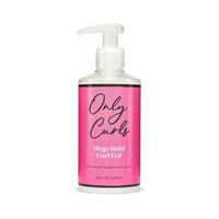 Only Curls Mega Hold Curl Gel 250ml – Strong Hold Styling Gel for Defined, Long-Lasting, and Frizz-Free Curls – Vegan & Cruelty-Free Curl Care