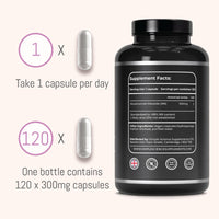 Ultra Pure NICOTINAMIDE RIBOSIDE 300MG | 120 Servings | 99% Pure NR | NAD+ Precursor | Anti-ageing & Longevity Supplement | Lab Tested | 100% Natural and Non-GMO