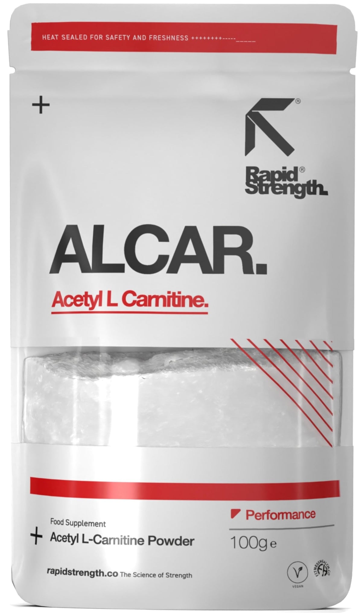 Rapid Strength Acetyl L Carnitine ALCAR Powder - Enhance Energy Level | Promote Exercise Performance