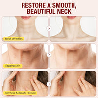 HXTMKT Neck Firming Cream, AH-8 Firming Neck Cream with Roller 120g, Tighten and Lift Neck Cream with Double Roller Massage, Reduces Wrinkles Fine Lines Double Chin, Moisturizes Skin