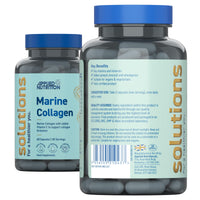 Applied Nutrition - Solutions - Marine Collagen - High Strength Type I Hydrolysed Collagen Capsules - Skin, Hair, Nail & Joint Support - 60 Capsules - 30 Servings