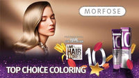 Morfose 10 Professional Hair Colour Cream 100 ml, No. 8.11 Intense Light Ash Auburn