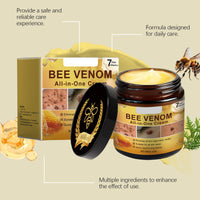 YXtecd Bee Venom All-in-One Cream, Bee Venom Skin Treatment Cream, Multi-Action Skincare Cream, Bee Venom Moisturizing Cream, Bee Venom Cream for All Skin Types