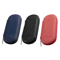 remos professional body care REMOS Manicure Case Empty Made of Genuine Leather with Space for 5 Tools - Black